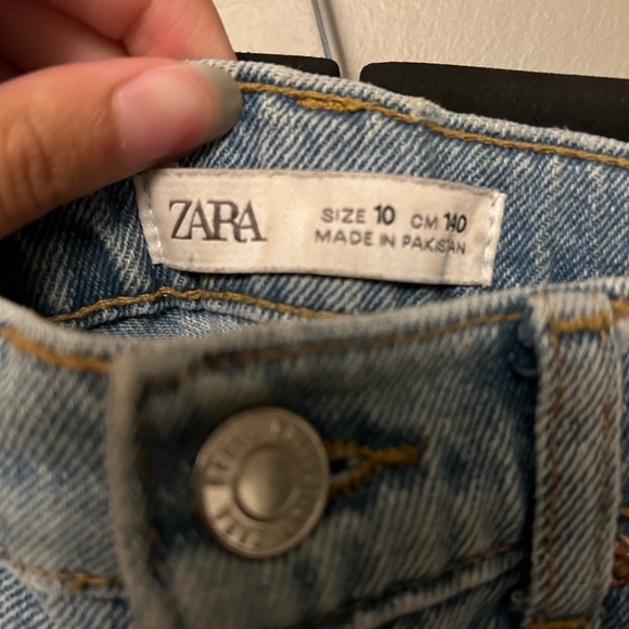 PACK OF 2: ZARA KIDS DENIM SHORTS - Picture 7 of 7